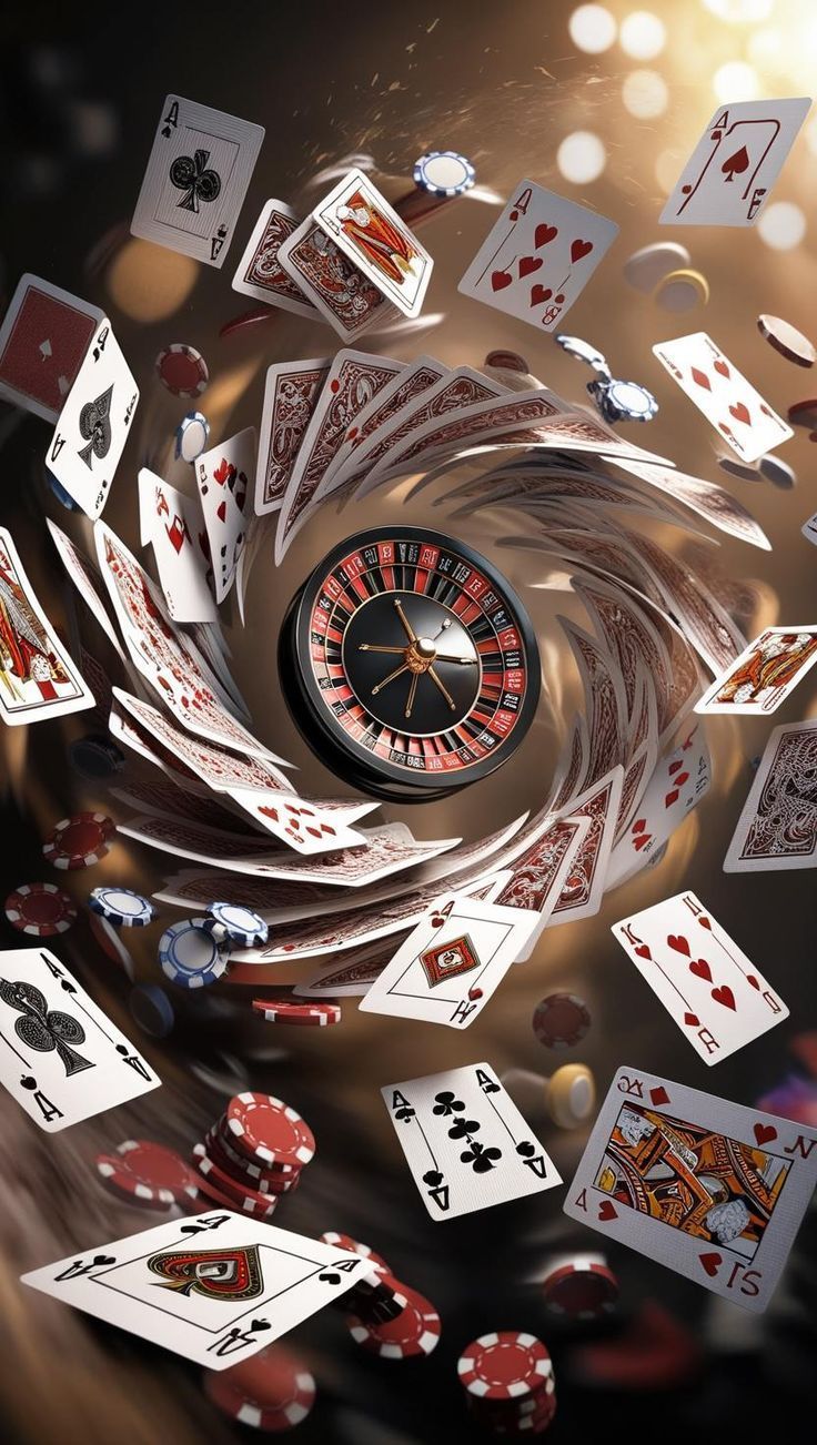 Live blackjack table setup